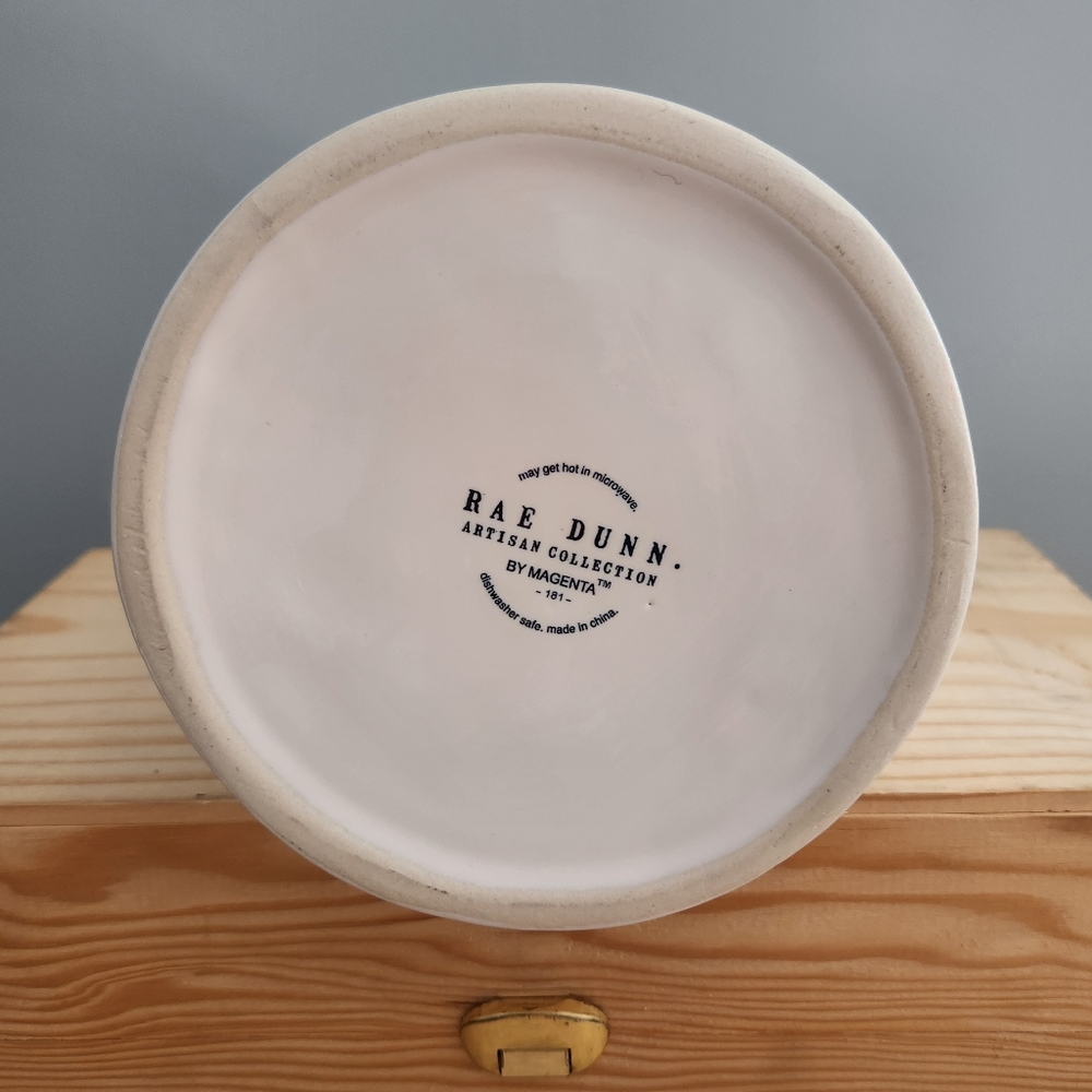 Rae Dunn Cream Colored "Drink" Pitcher with Handle - Picture 8 of 15